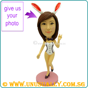 Custom 3D Sexy Bunny Girl Figurine